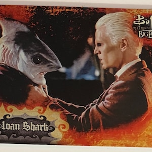 Buffy The Vampire Slayer Recycled Trading Card Fridge Magnet