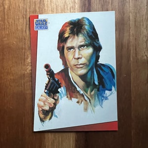 Aimant de réfrigérateur cartes à collectionner recyclées Galaxy Star Wars