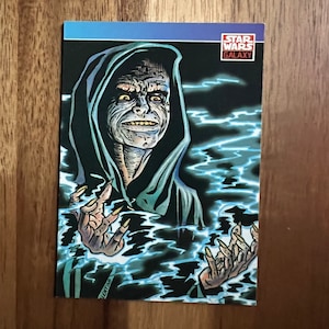 Aimant de réfrigérateur cartes à collectionner recyclées Galaxy Star Wars