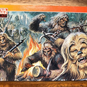 Star Wars gerecyclede ruilkaart koelkastmagneet