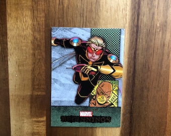 Hank Pym Recycled Trading Card Kühlschrankmagnet