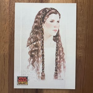Aimant de réfrigérateur cartes à collectionner recyclées Star Wars