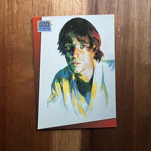 Aimant de réfrigérateur cartes à collectionner recyclées Galaxy Star Wars