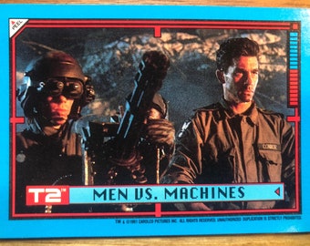 Terminator 2 Recycled Trading Card Fridge Magnet