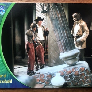 Aimant de réfrigérateur cartes à collectionner recyclées Doctor Who