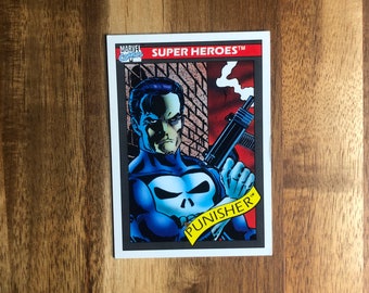 The Punisher: Guts and Gunpowder Trading Cards, Made in 1992