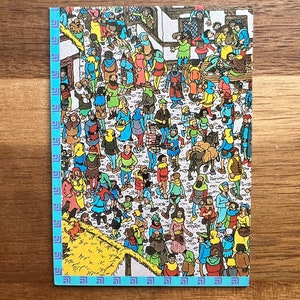 Aimant de réfrigérateur Cartes à collectionner recyclées Où est Charlie