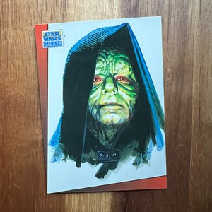 Star Wars Galaxy gerecyclede ruilkaart koelkastmagneet