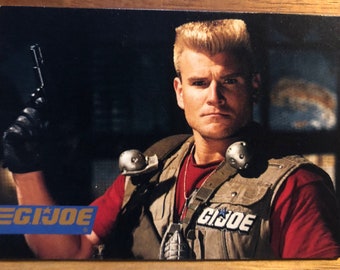 G.I. Joe Recycled Trading Card Fridge Magnet