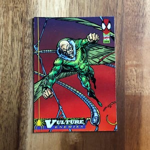 The Vulture Gerecycleerde Trading Card-koelkastmagneet