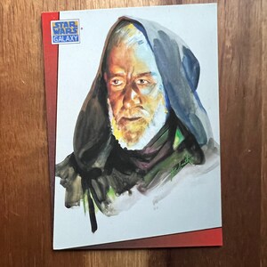 Aimant de réfrigérateur cartes à collectionner recyclées Galaxy Star Wars