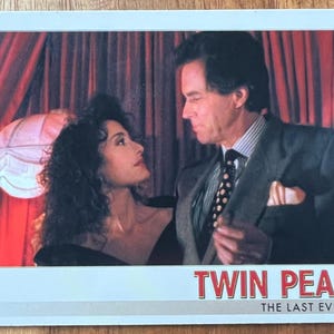 Aimant de réfrigérateur cartes à collectionner recyclées Twin Peaks