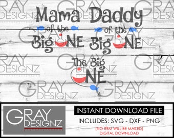 Download The Big One Fishing Birthday Svg Etsy