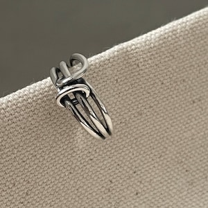 Knot Ring - Vintage Inspired Sterling Silver Ring  - Timeless Jewelry