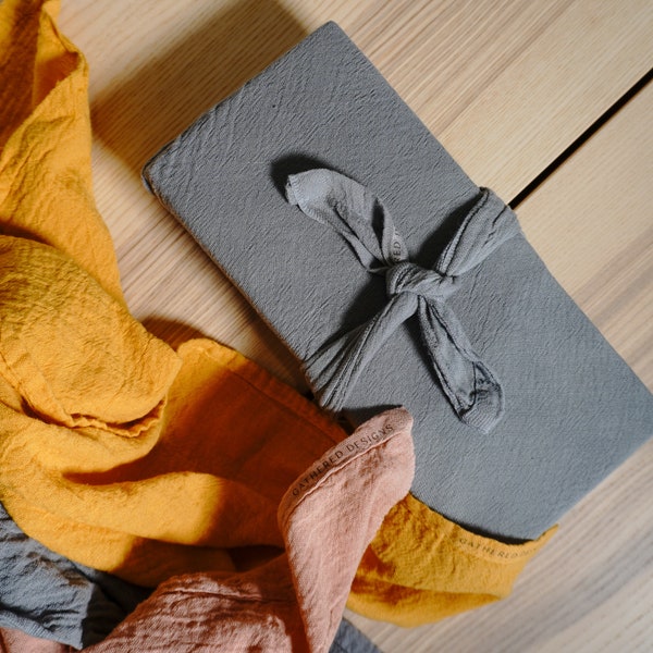 Furoshiki - Reusable Gift Wrapping - Hand Dyed - 100% Cotton - Japanese Style Gift Wrapping