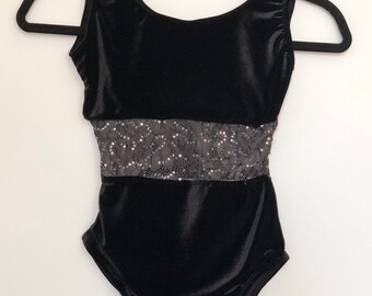 Black Leotard with Lace