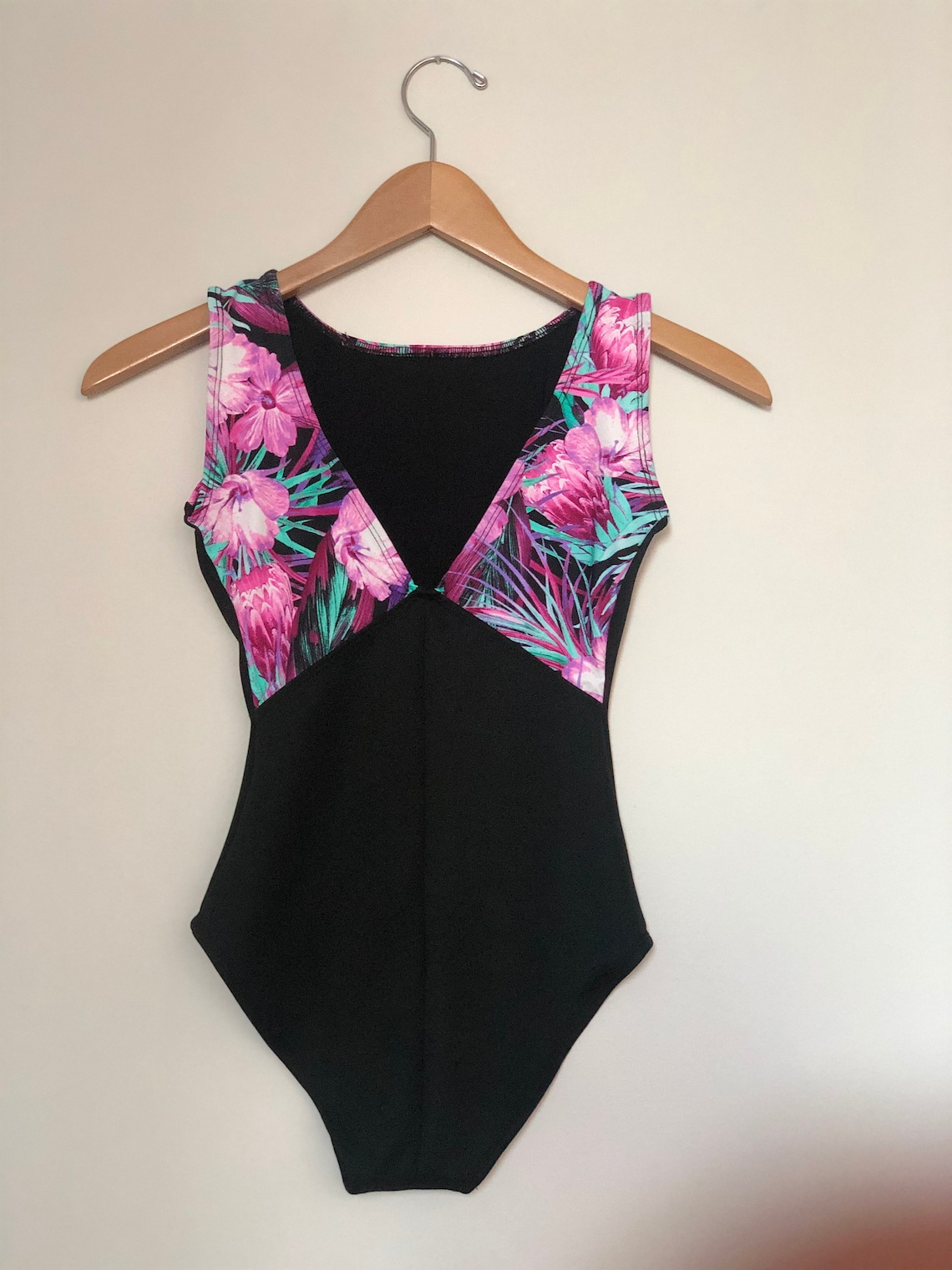 Flora in Black Leotard main image 1