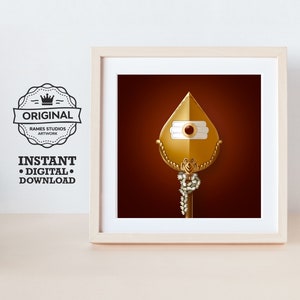 Vel Murugan - Printable Hindu Deities Print, Digital Download.