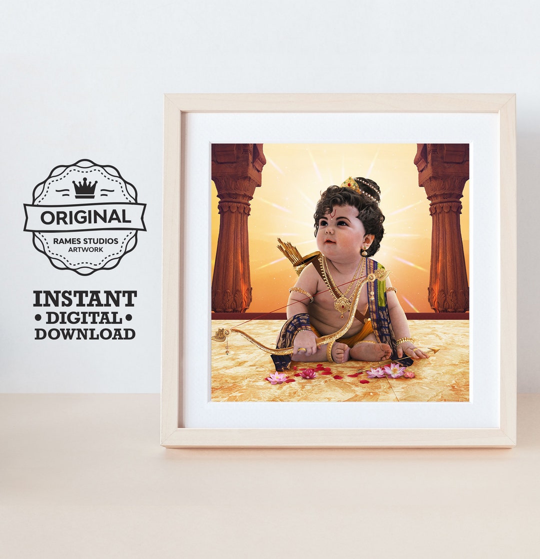 Lord Rama During Rama Navami - Printable Hindu Deities Print, Digital ...
