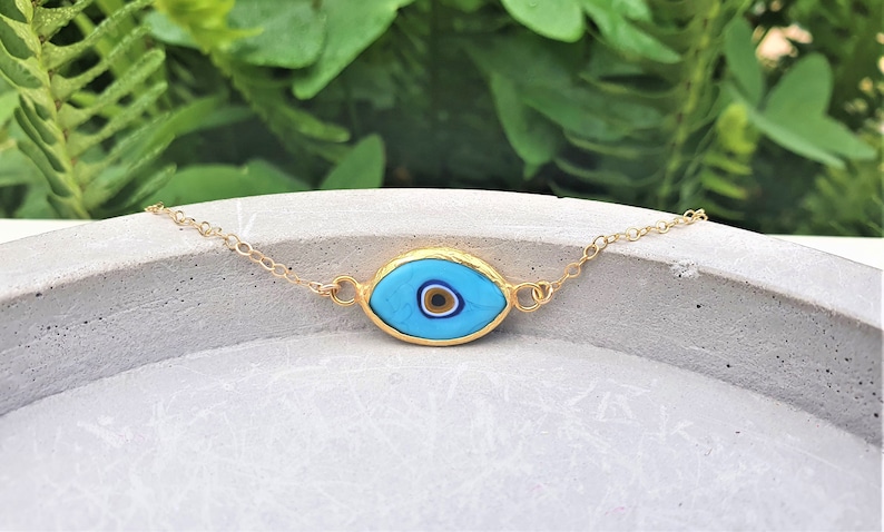 Evil Eye Necklace Turquoise Evil Eye 