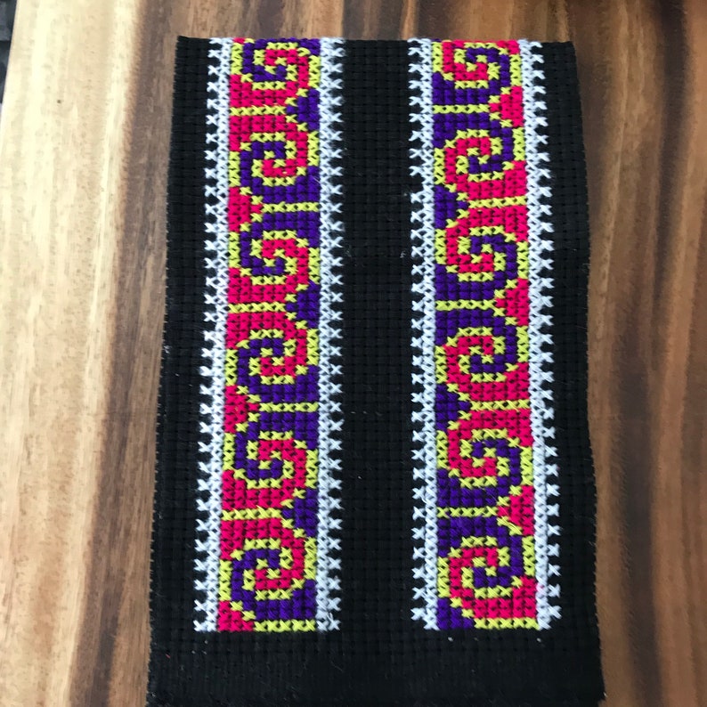 Hmong Cross Stitc Hmong cross-stitch design geometric | Etsy
