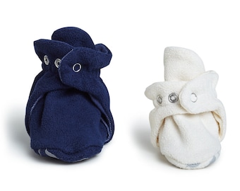 fleece lined baby booties