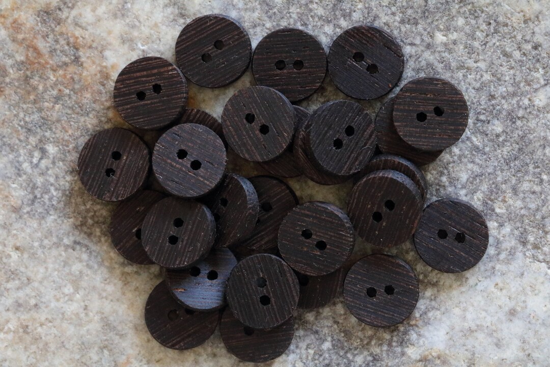 Eiche Kleine Holzschüttler Stifte Knöpfe Kugel Unfertiges Holz