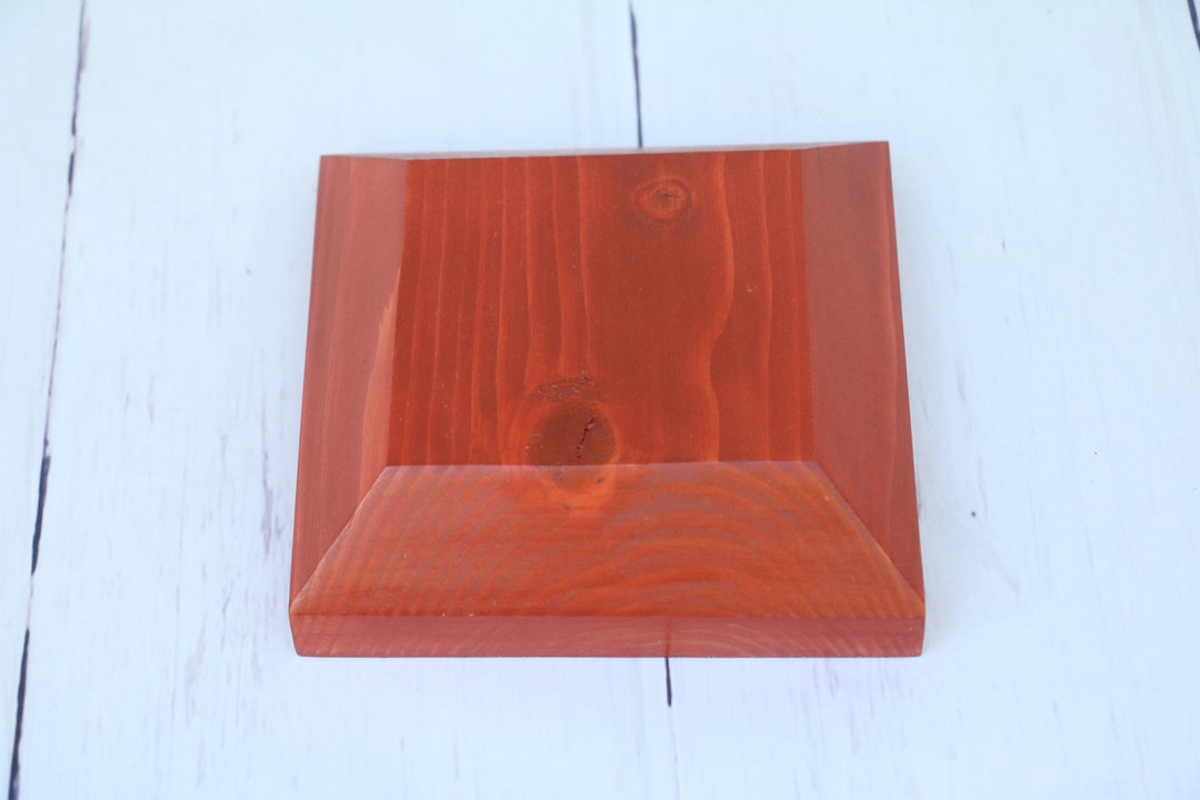 Fence Post Caps for 6x6 Fence Posts or Larger, Wooden Fence Post Caps