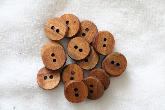 Wooden buttons for sale discount