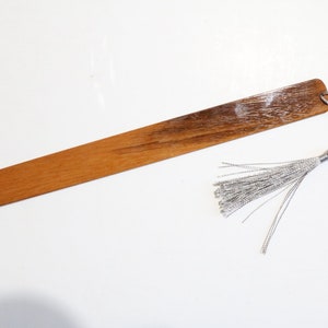 Natural hard Tigerwood wooden bookmark, book place holder, booklover, bloodwood bookmark, nature lovers gift, bibliophile gift