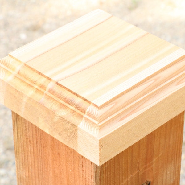 Recycled Cedar Fence Post Caps: DIY Home Improvement