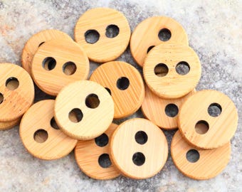 Special sale 1 inch large  bamboo buttons , environmentally friendly hardwood buttons, sweater buttons, buttons for clothing.