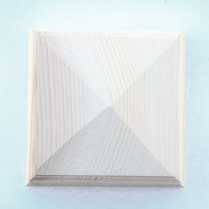 Profiled Edge Posts Extra Thick Solid Cedar Fence Post Caps With Profiled Edge, Newel Post ...
