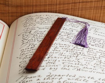 Natural live edge English walnut bookmark, book place holder, booklover, walnut bookmark, nature lovers gift, bibliophile gift