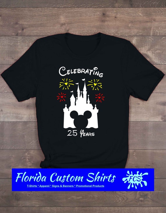 disney anniversary couple shirts