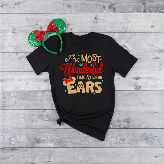 etsy disney christmas shirts