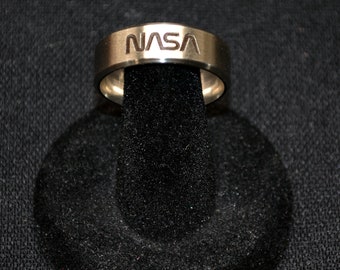 NASA Stainless Steel Ring