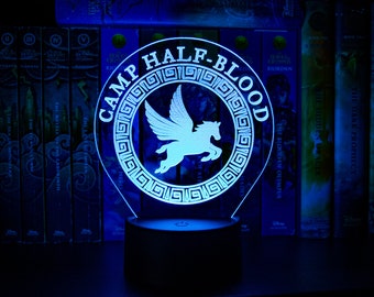 Percy Jackson - Camp Half Blood Night Light