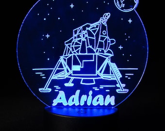 Custom LED night light display