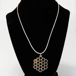 JAMES WEBB pendant, JWST pendant, telescope mirror pendant-Tan color