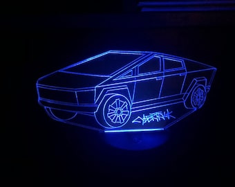Cybertruck LED light.