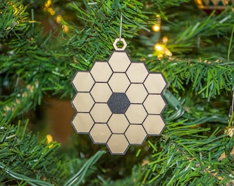 James Webb Space Telescope Christmas tree ornament, JWST ornament