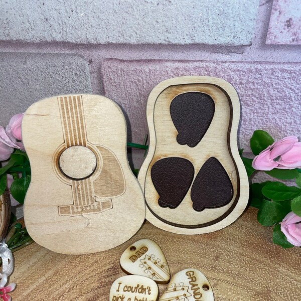 Guitar Pick Holder Etsy UK