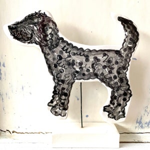 Pet portrait custom pottery memento image 4