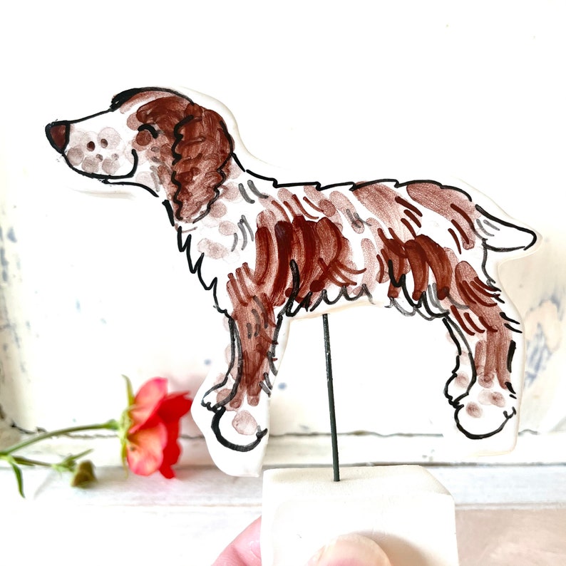 Pet portrait custom pottery memento image 3