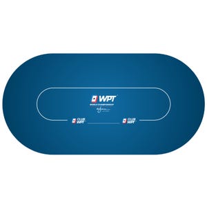 Poker Table Felt - WPT Casino Waterproof Cloth Personalised Custom Design