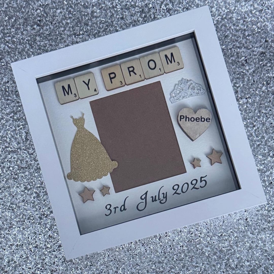 Personalised Prom Night Photo Frame, Memory Gift, Prom Memories, Prom ...