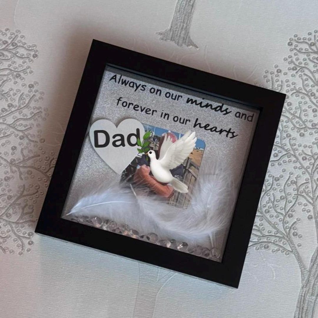 Memorial Photo Frame, Memory Frame, Grievance Gift, Condolence Gift - Etsy