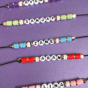 Handmade Personalised Rakhi Bracelet | Name Rakhi for Kids & Adults | Raksha Bandhan Gift | Friendship Style Rakhi | Unique Handmade Rakhi