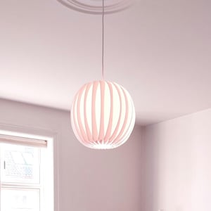 Danish pendant light round mid century ceiling light white globe light Retro pendant Scandinavian ceiling light minimalistic livingroom lamp